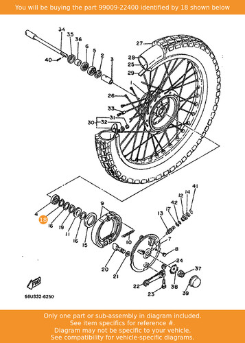 Yamaha circlip 99009 - yamaha, 99009-22400
