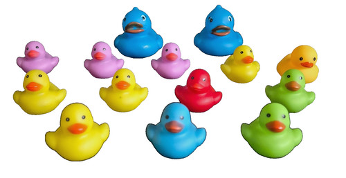 Assortment rubber ducks - assortment, of