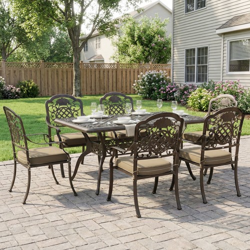 Vintage garden dining - garden, set
