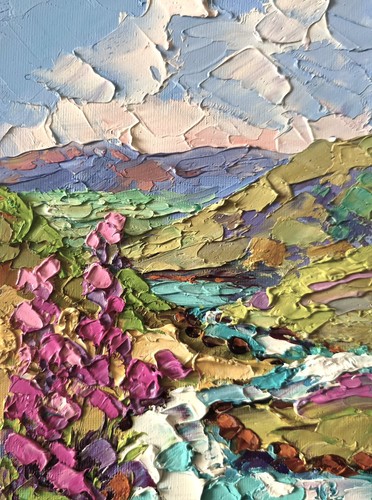 Original oil painting irish - original,