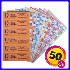 Bingo Tickets Bingo Books 6000