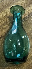 Green Glass Vase /Bottle