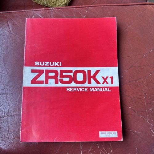 Suzuki zr50kx1 genuine service - genuine,
