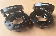 LR301B - MANTEC BRANDED 30MM BLACK ALLOY WHEEL SPACERS - FOR LAND ROVER DEFENDER