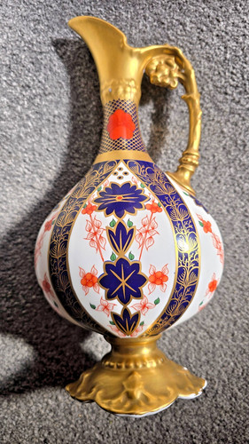 Royal crown derby old - crown, imari