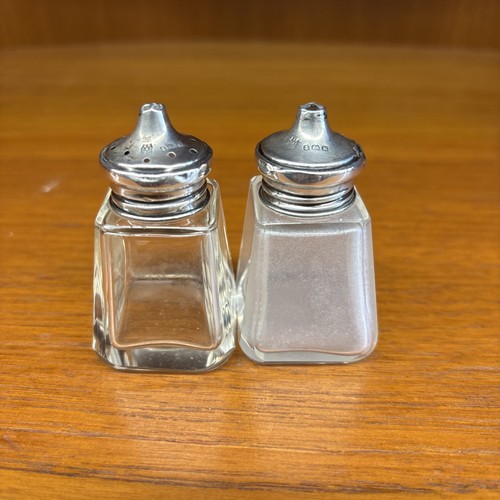 Pair sterling silver - pair,