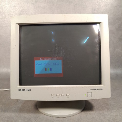 Samsung syncmaster crt monitor - crt,