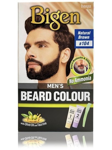 Bigen men beard color - bigen, men's