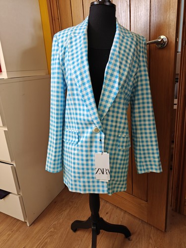 Zara check blazer - blazer, s