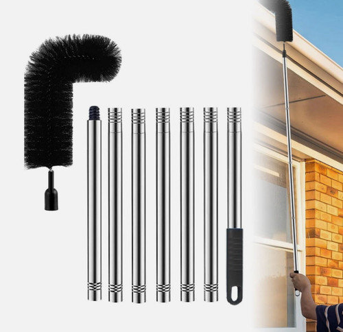 Gutter cleaning brush - gutter,