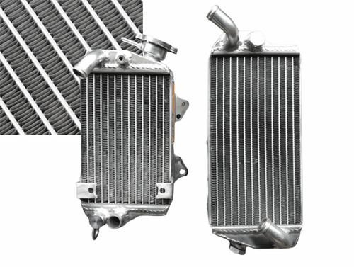 Aluminum radiator for kawasaki - aluminum,