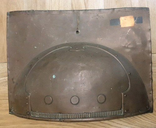 Antique art deco copper - art,
