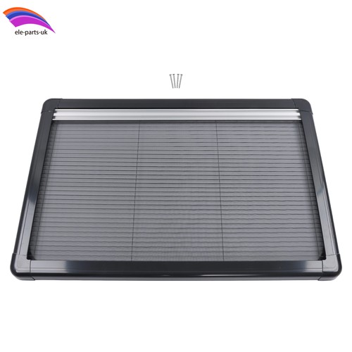 Black motorhome blind - motorhome,