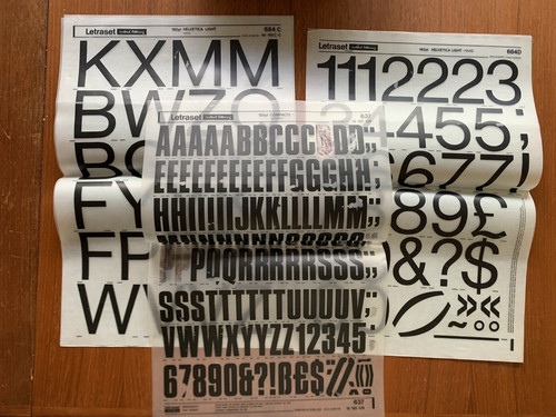 Letraset 192 helvetica - 192,