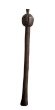 Vintage Traditional African Knobkerrie / War Club – Hand-Carved Hardwood 