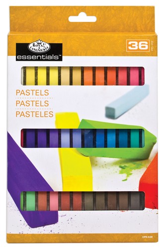 Artist soft square pastels - 36,