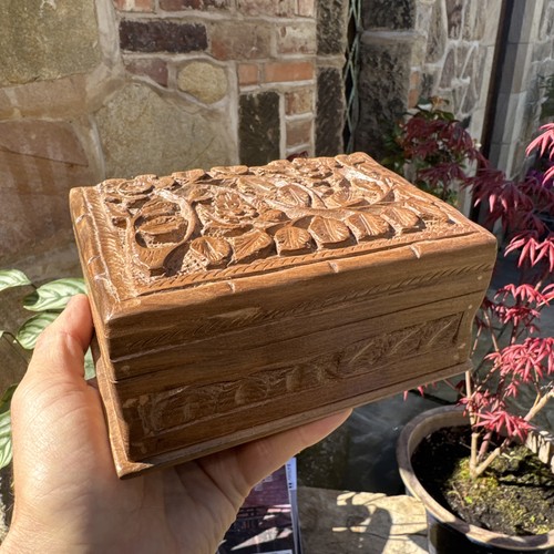 Vintage wooden storage - vintage, box