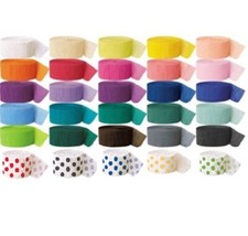 Crepe Paper Rolls Streamers