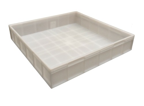 Square plastic stacking food - square,