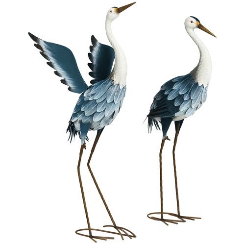Outsunny heron garden statues - outsunny,