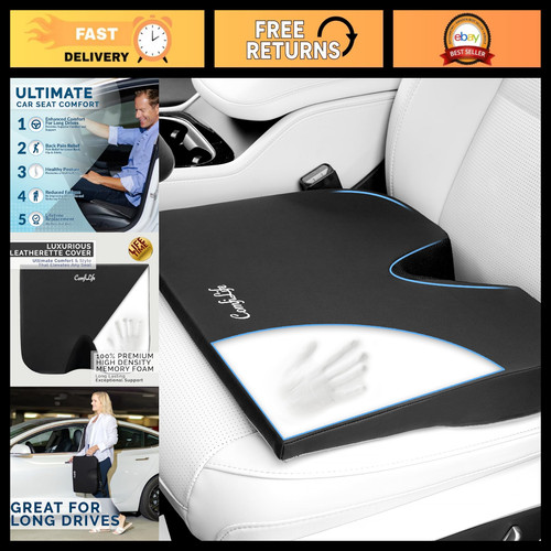 Premium car seat cushion wedge - car,
