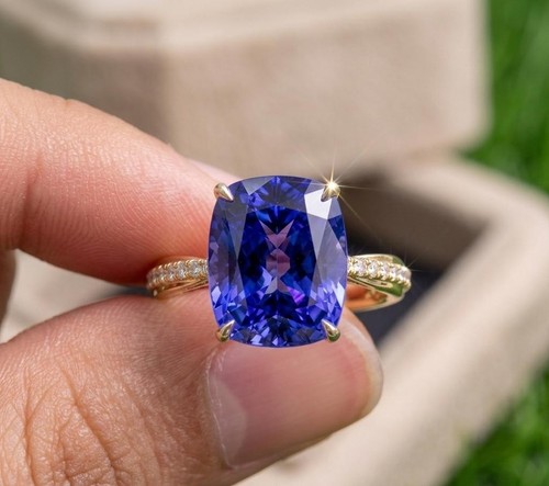 Vintage tanzanite ring - ring, 925