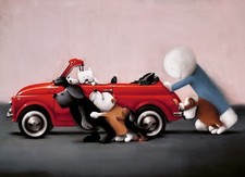 Teamwork by Doug Hyde. Signed