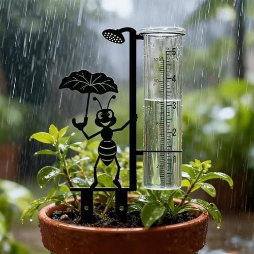 Metal ant rain - metal, stake