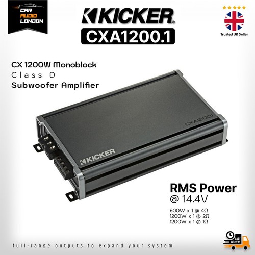 Kicker cx1200 1200w - kicker,