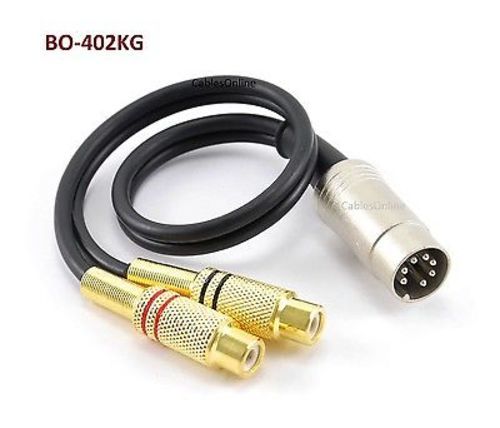 Cablesonline 1ft pin - 7-pin, din