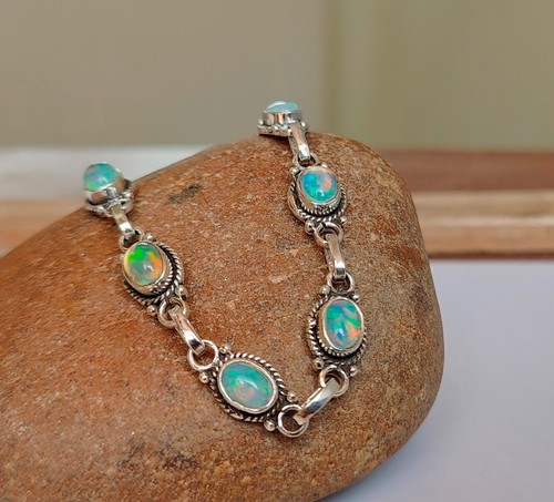 Opal rainbow gemstone - opal,