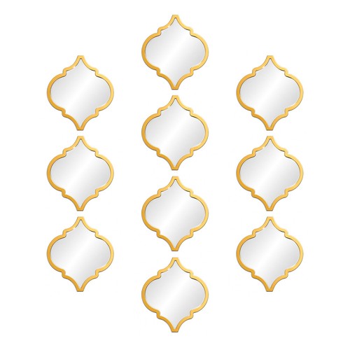 10pcs moroccan wall mirrors - moroccan,