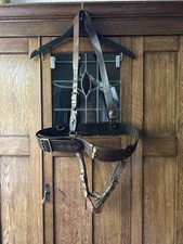 British WWI Officers Sam Browne Belt, Cross Strap & Sword Frog. Dated 1914