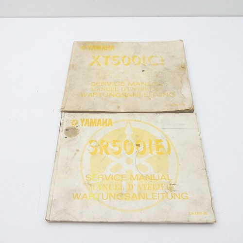 Yamaha 500 workshop - xt,
