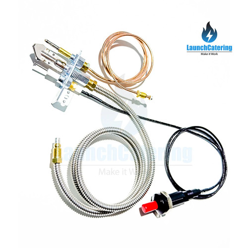 Gas pilot assembly kit piezo - gas,
