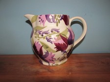 Emma Bridgewater "Purple Tulips" 1.5 Pint Jug BN & 1st