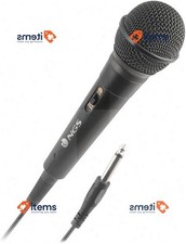 NGS Singer Fire Dynamic Vocal Microphone with 3 Meter Cable Black