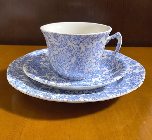Burleigh burgess chintz blue - burleigh,