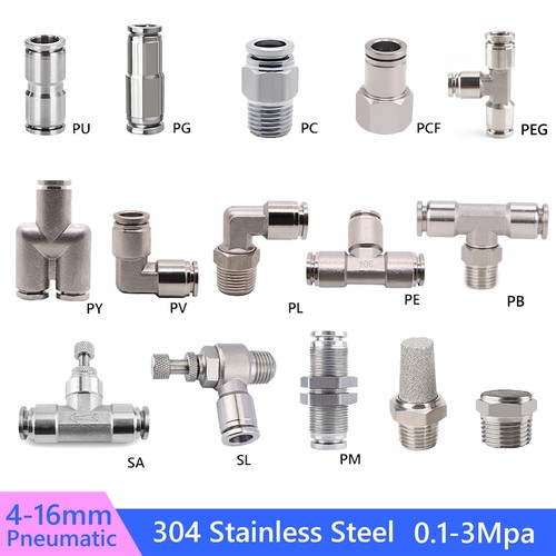 Stainless steel pneumatic push - pneumatic,