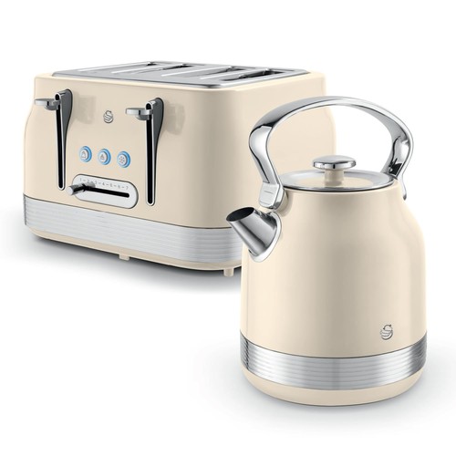 Swan retro kitchen set - retro, set,