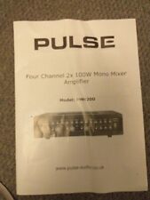  DJ PA System 2 x Speakers &