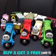 Wooden Trains Track Tank Engines Railway Tender Magnetic Car For Thomas&Friends