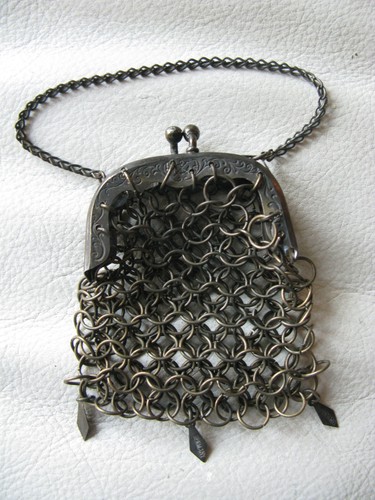 Antique chatelaine art nouveau - art,