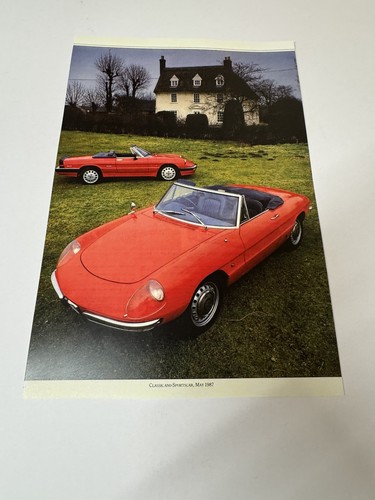 New print classic alfa romeo - print,