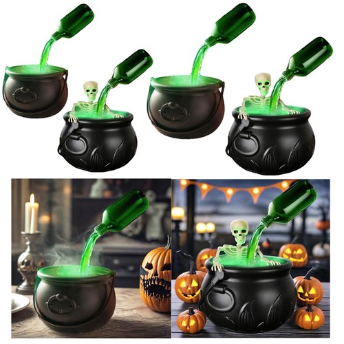 Halloween witch cauldron with - halloween,