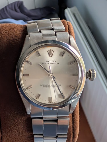 Rolex oyster perpetual silver - oyster,