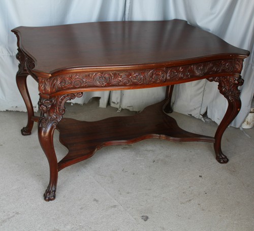 Antique solid mahogany - antique, partner