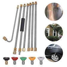 Gutter Cleaning Tool Extension Wand Lance High Pressure Washer Roof Cleaner Jet