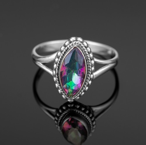 Mystic topaz marquise 925 - mystic,