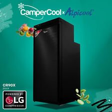 CamperCool CC90 12v 24v Fridge Freezer for Caravan Motorhome Campervan RV Black